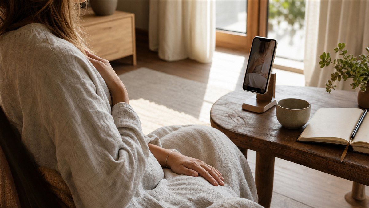 Séance d’harmonisation à distance par téléphone